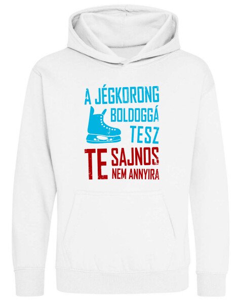 Kapucnis belebújós gyerek pulóver