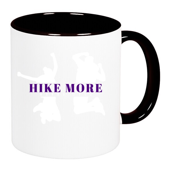 Színes fülű és belsejű bögre