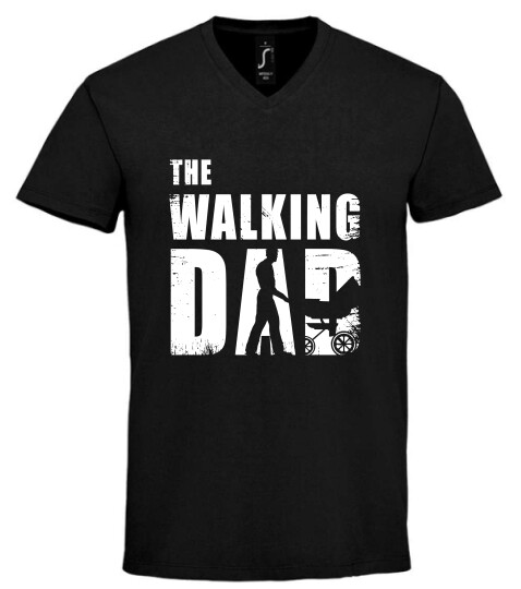 Unisex V nyakú póló