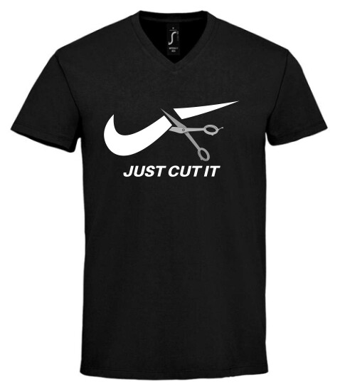 Unisex V nyakú póló