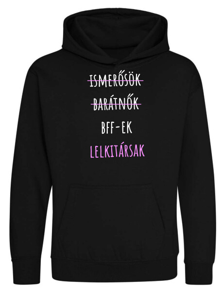 Kapucnis belebújós gyerek pulóver