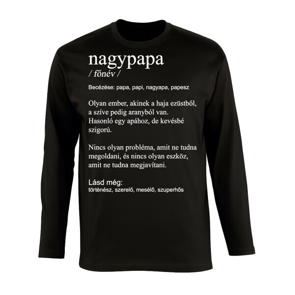 Hosszú ujjú póló