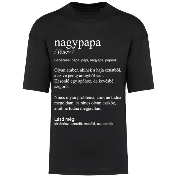 Prémium oversized unisex póló