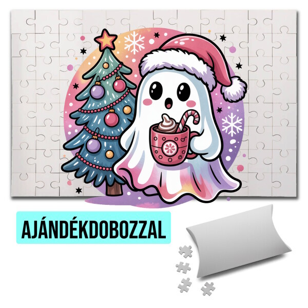 Puzzle - kirakó ajándékdobozzal