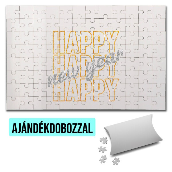 Puzzle - kirakó ajándékdobozzal