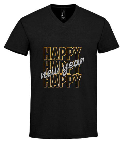 Unisex V nyakú póló