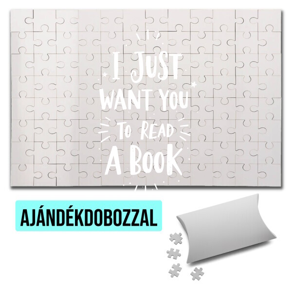 Puzzle - kirakó ajándékdobozzal