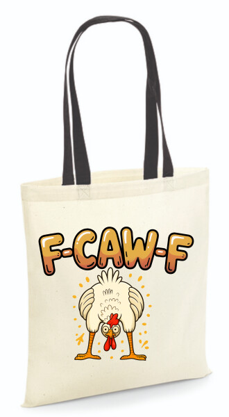 Vászontáska - színes fülű 