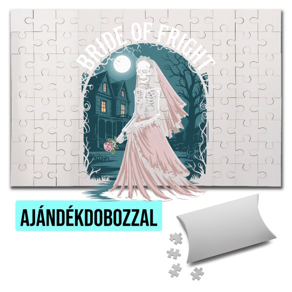 Puzzle - kirakó ajándékdobozzal