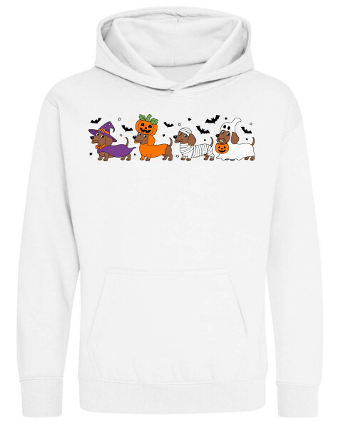 Kapucnis belebújós gyerek pulóver