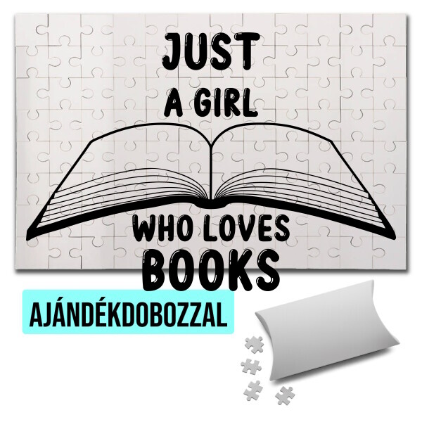 Puzzle - kirakó ajándékdobozzal