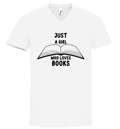 Unisex V nyakú póló