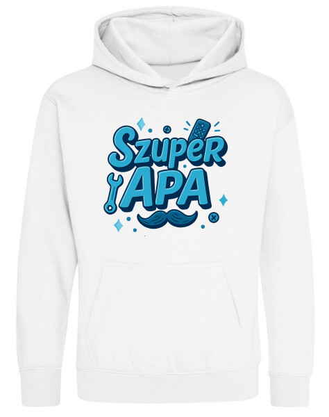 Kapucnis belebújós gyerek pulóver