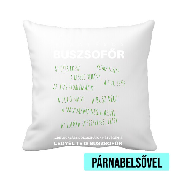 Párnahuzat béléssel