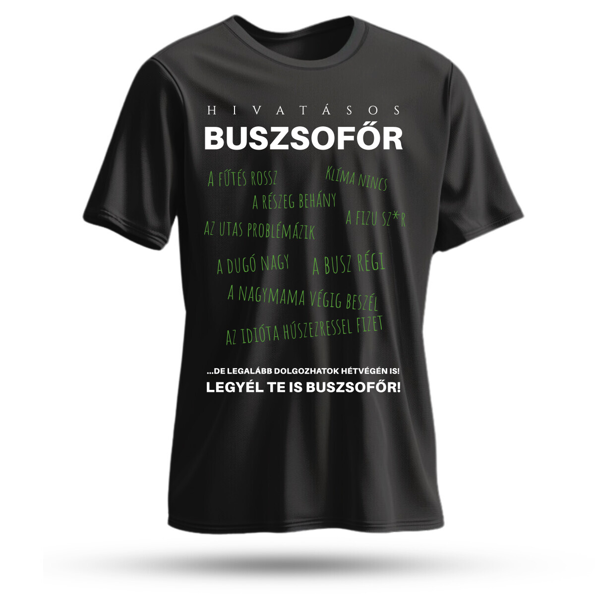 Hivatásos buszsofőr