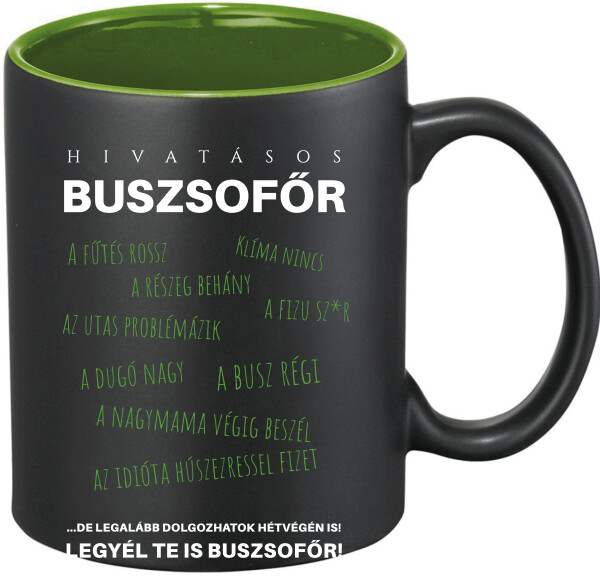 Hőre változó bögre - színes belső