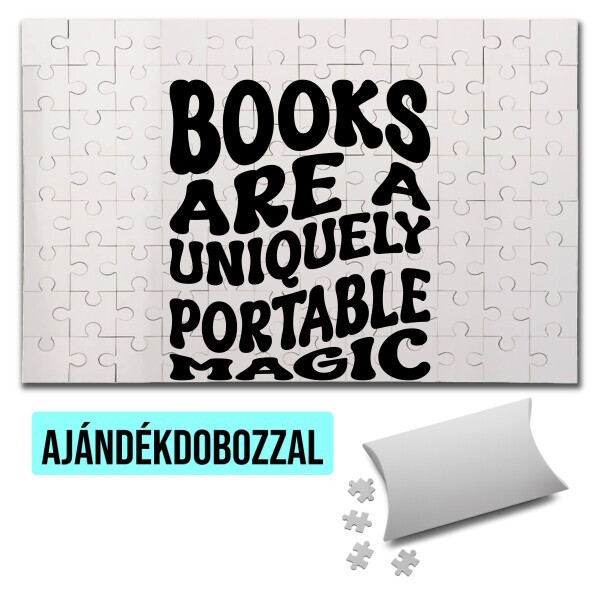 Puzzle - kirakó ajándékdobozzal