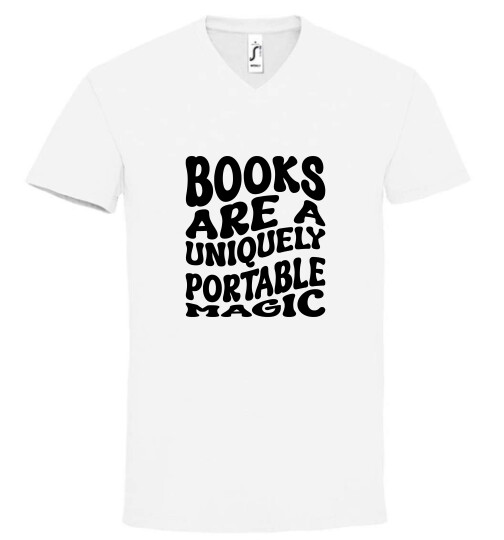 Unisex V nyakú póló