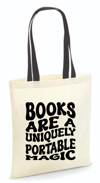 Vászontáska - színes fülű 