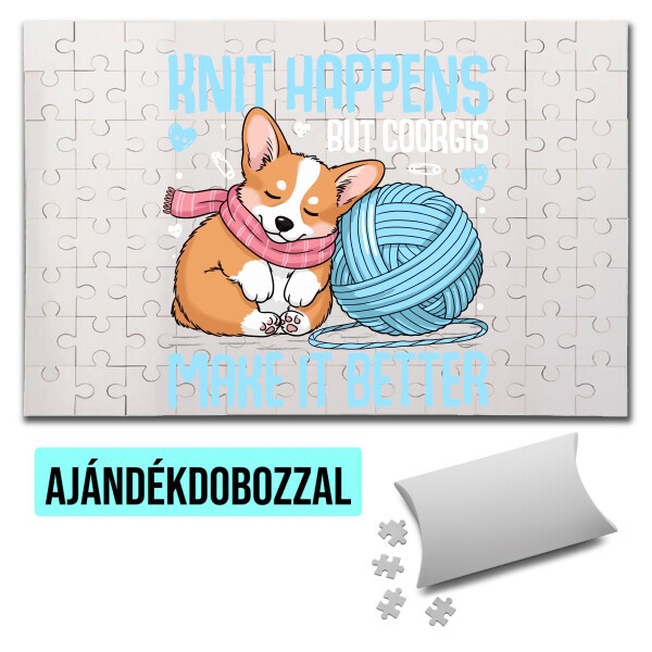 Puzzle - kirakó ajándékdobozzal
