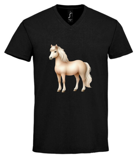 Unisex V nyakú póló