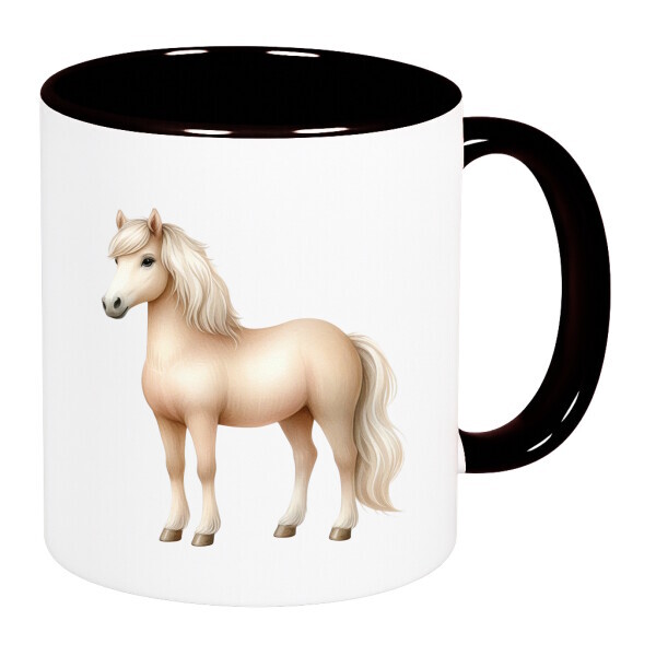 Színes fülű és belsejű bögre