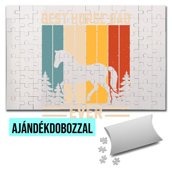 Puzzle - kirakó ajándékdobozzal