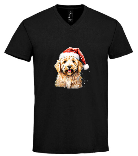 Unisex V nyakú póló