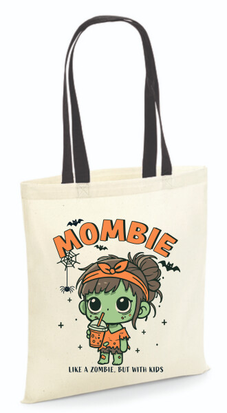 Vászontáska - színes fülű 