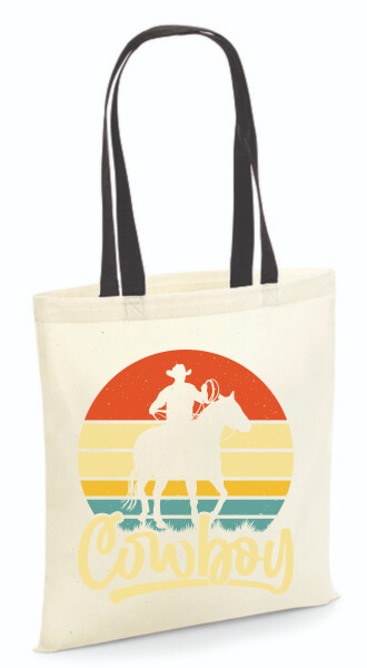 Vászontáska - színes fülű 