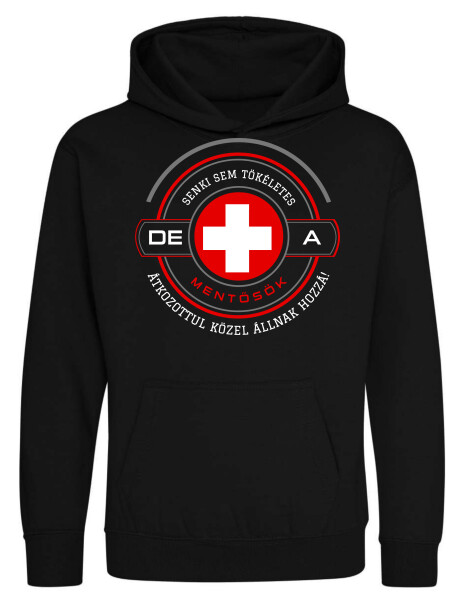 Kapucnis belebújós gyerek pulóver