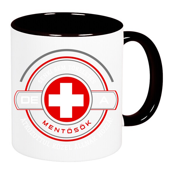 Színes fülű és belsejű bögre