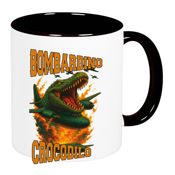 Színes fülű és belsejű bögre