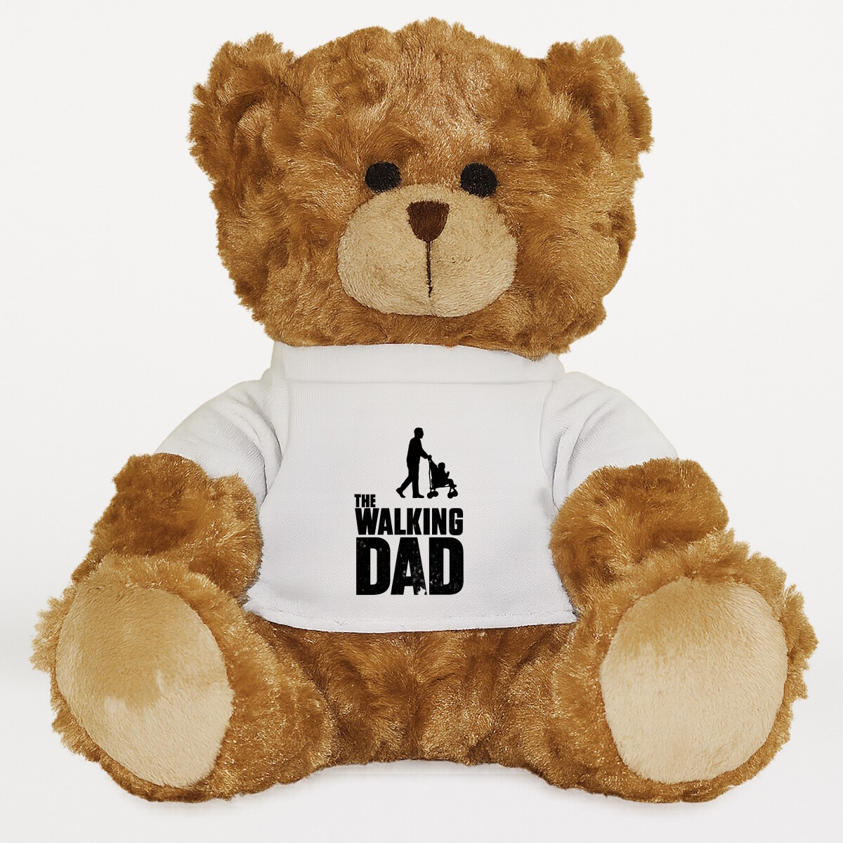 Plüssmaci egyedi pólóval