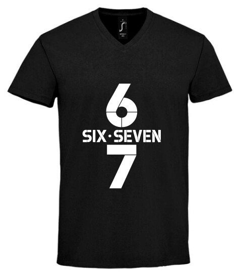 Unisex V nyakú póló