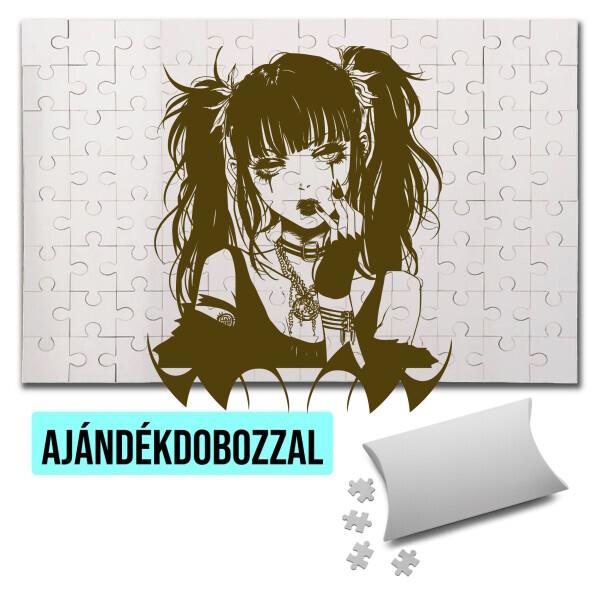 Puzzle - kirakó ajándékdobozzal