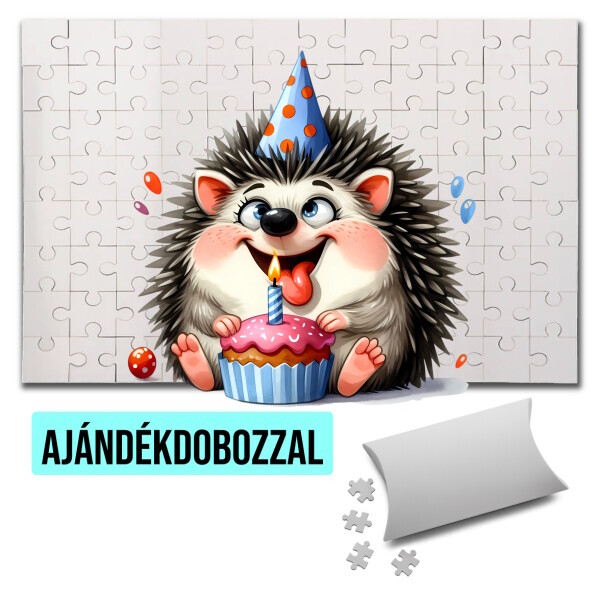 Puzzle - kirakó ajándékdobozzal