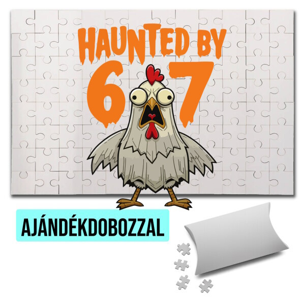 Puzzle - kirakó ajándékdobozzal