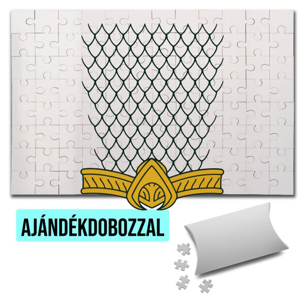 Puzzle - kirakó ajándékdobozzal