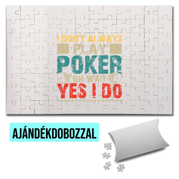 Puzzle - kirakó ajándékdobozzal