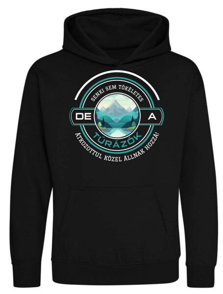 Kapucnis belebújós gyerek pulóver