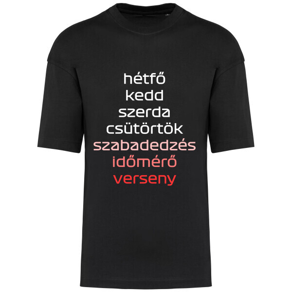 Prémium oversized unisex póló