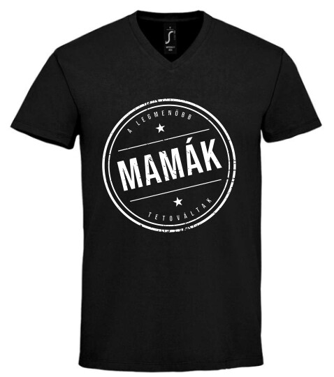 Unisex V nyakú póló