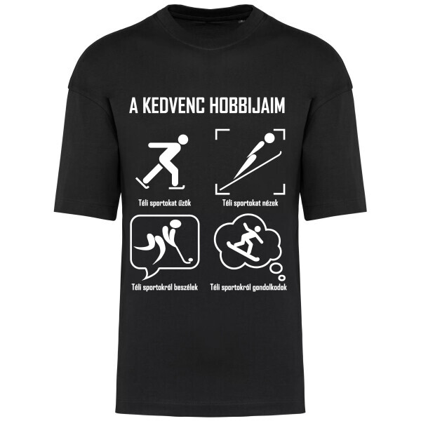 Prémium oversized unisex póló