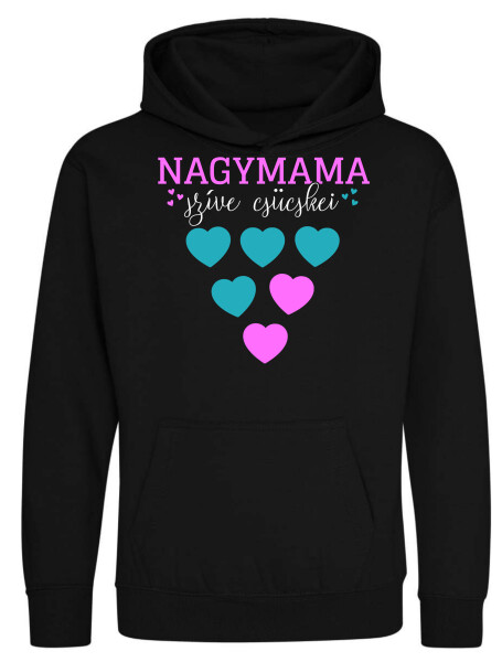 Kapucnis belebújós gyerek pulóver