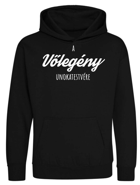 Kapucnis belebújós gyerek pulóver