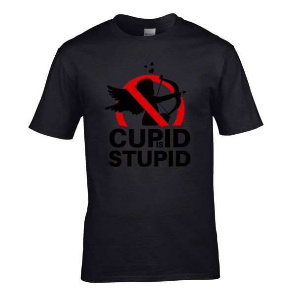Cupid is stupid fekete
