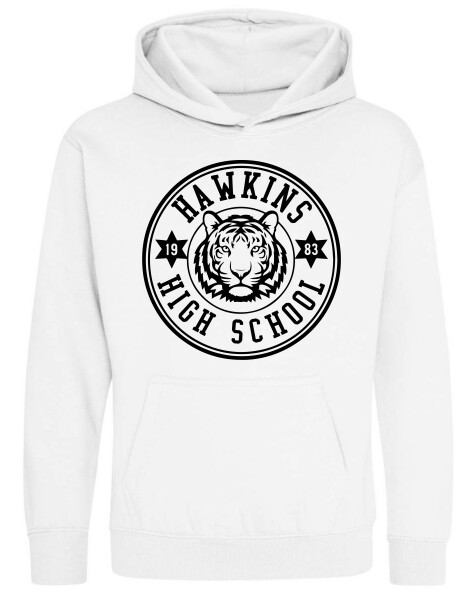 Kapucnis belebújós gyerek pulóver