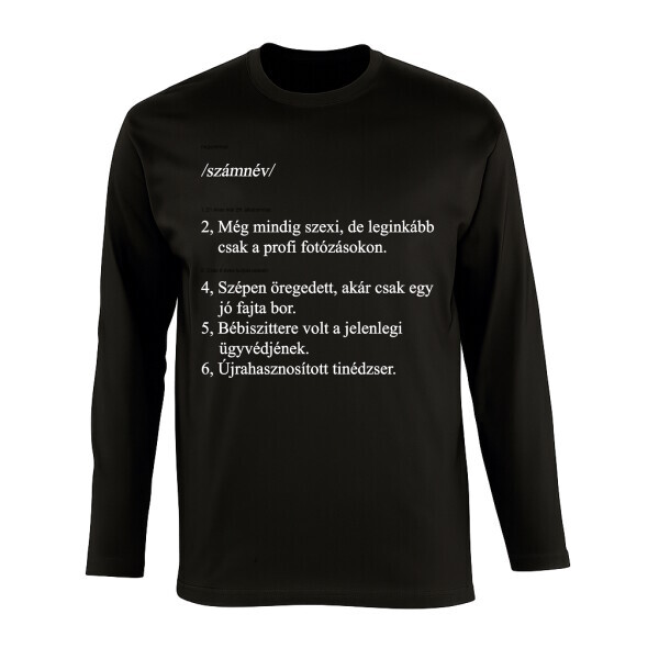 Hosszú ujjú póló