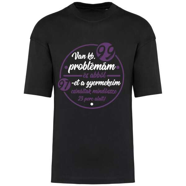 Prémium oversized unisex póló